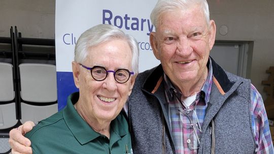 Pennington honored for 65 years in Rotary Club