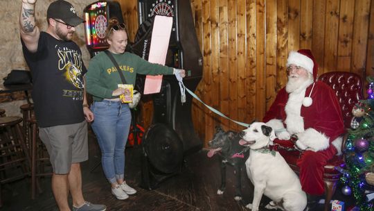 Santa Fitz braves another Santa Paws to benefit animal shelter