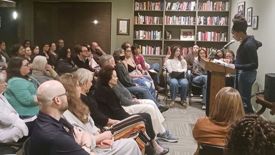 Sci-Fi author Okorafor draws overflow crowd to the Porter Writing Center