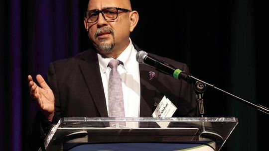SMCISD’s Cardona touts district success to Chamber luncheon