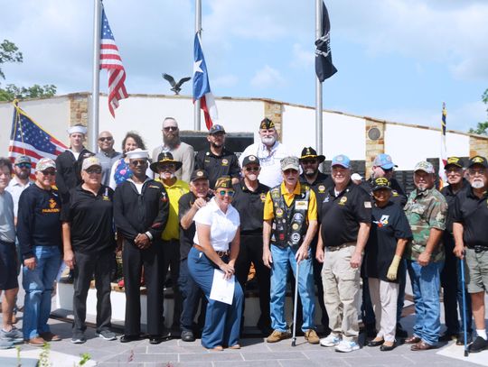 'A day of remembrance': Memorial Day ceremony takes place at Hays County Veterans Memorial