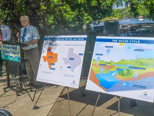 Addressing climate change: Rep. Doggett announces federal appropriation for climate change research