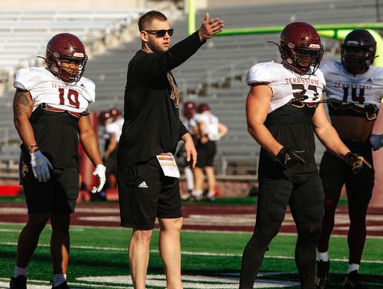 Aggression key for Bobcat Defense under defensive coordinator Patke