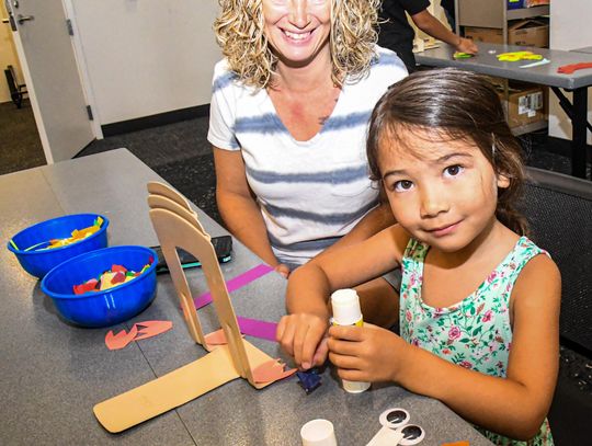 ALL FOR DAD: San Marcos Public Library hosts Father's Day craft event