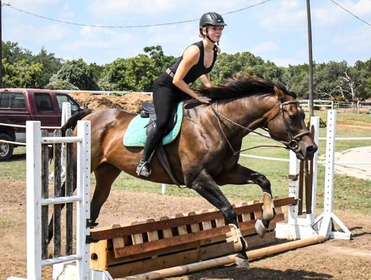 ALL IN STRIDE: Local horse farm hosts UT Equestrian team tryouts