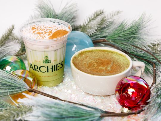 Archies Coffee announces holiday menu