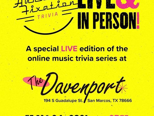 Aural Fixation celebrates 40 episodes at Davenport May 24