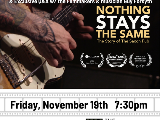 Austin-area music documentary to screen Friday in Buda