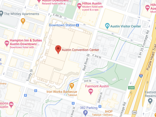 Austin opens COVID-19 field hospital in convention center