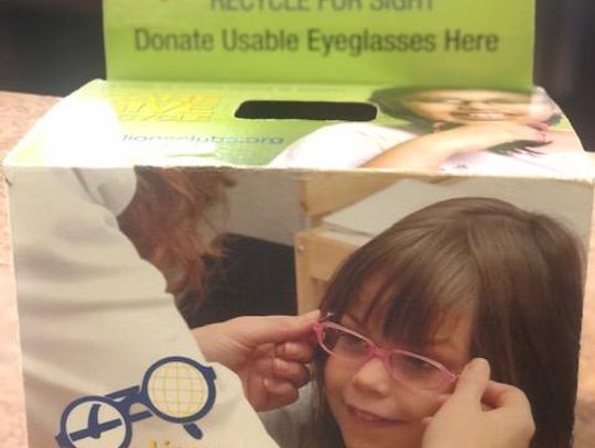 Bluebonnet Lions Club collects eyeglasses for recycling