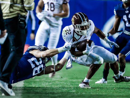 Bobcats bludgeoned by No. 12 BYU, 52-14