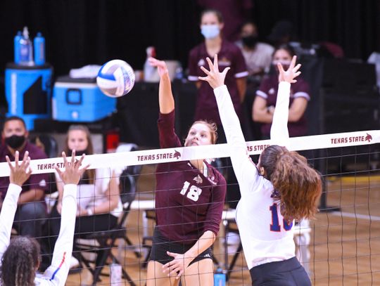 Bobcats bounce back with sweep over Houston Baptist