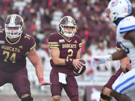 Bobcats kick off 2020 season, fall short against SMU, 31-24