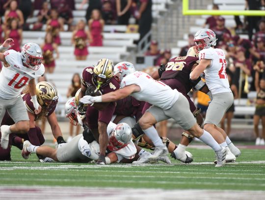 Bobcats look for new starting running back after Burrell's dismissal