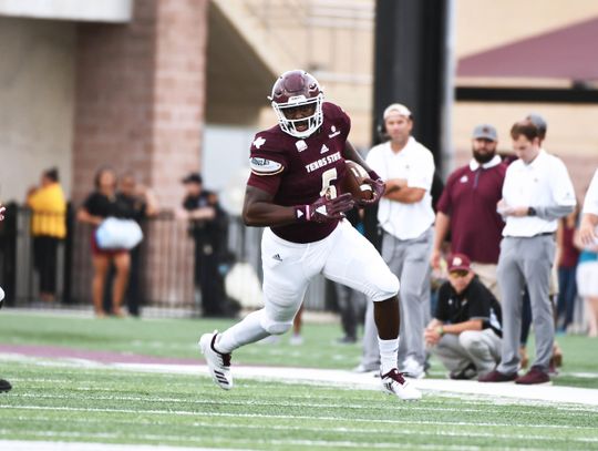 Bobcats perform in front of scouts at Football Pro Day