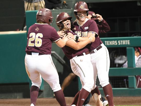 Bobcats stun No.14 ranked Texas A&M on walk-off