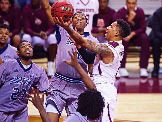 Bobcats win Sun Belt opener against Georgia Southern in frustrating fashion