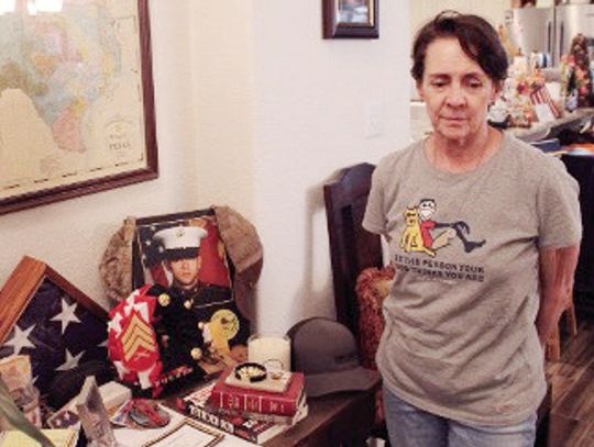 Buda mother left with only memories of her veteran son