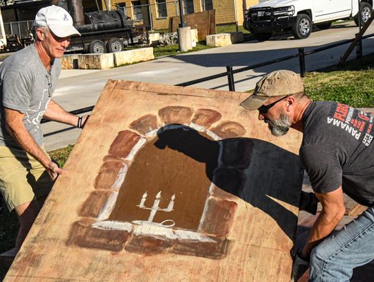 BUILDING BETHLEHEM: Preparations continue as Sights & Sounds begins next week