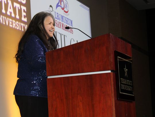 Cantú addresses civil rights at LBJ Museum Gala