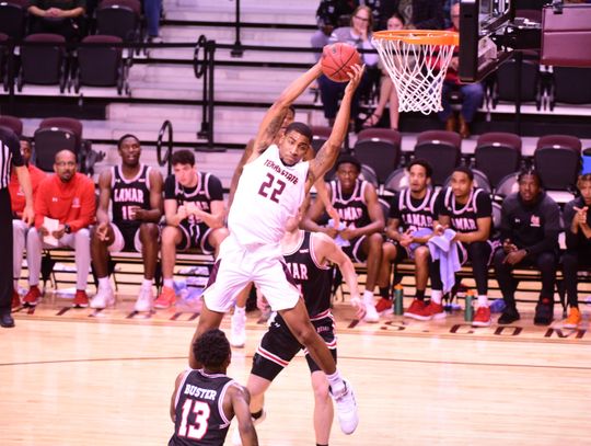 Ceaser, Morgan fuel Texas State's 67-47 win over Lamar