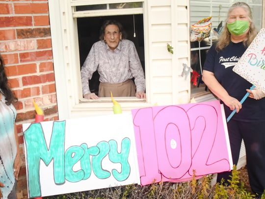 Celebrating a 102nd birthday 