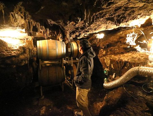 Central Texas brewery debuts cave-aged beer program with natural cave on property