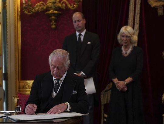 Charles III proclaimed king at tradition-steeped ceremony