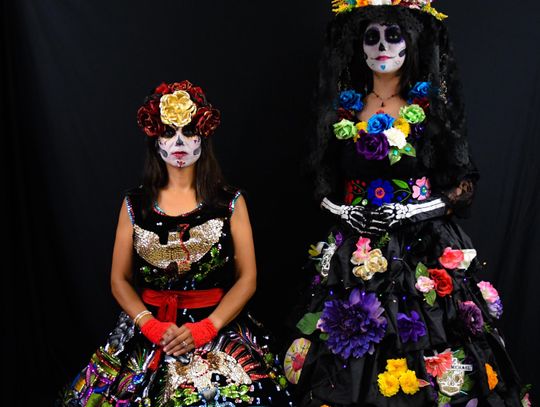 Chicas Calaveras honor loved ones through vibrant costumes