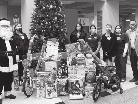 CHRISTUS Santa Rosa-San Marcos donates to Brown Santa program