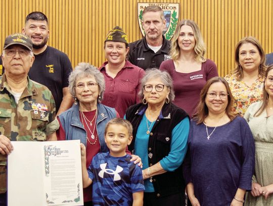 City honors veteran by naming him Parade Marshal
