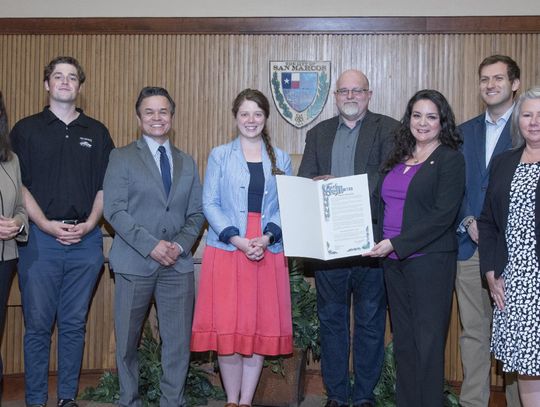 City of San Marcos issues various May proclamations