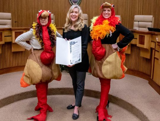 City proclaims Turkey’s Tackling Hunger month, Salute to Veterans week