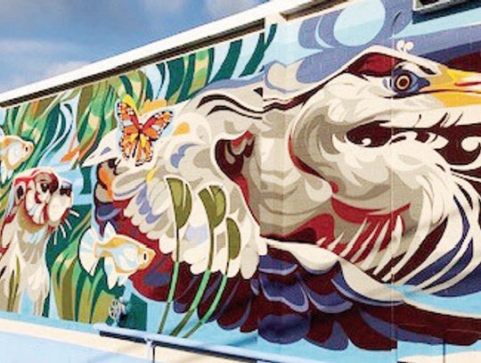 City to dedicate Flowing Through San Marcos mural