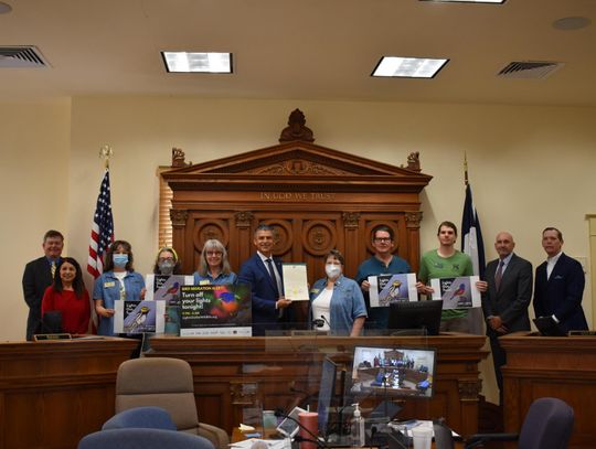 Commissioners recognize ‘Lights Out Hays County’ months