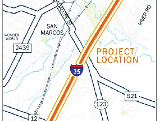 Construction set to begin on I-35 at SH 123