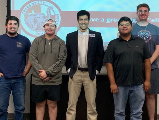 Cortez talks to Young Republicans at TXST