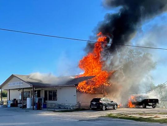 Country Corner Store Fire