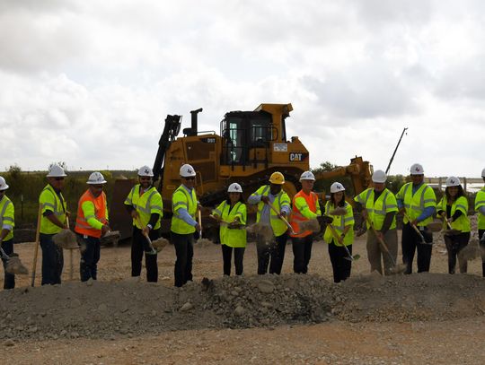 County, TxDOT break ground on FM 110 South project