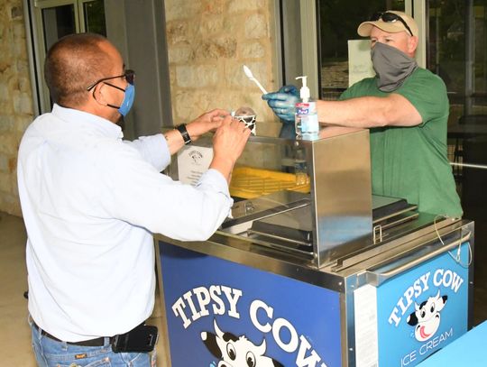 CREAMY CELEBRATION: City honors staff with ice cream social during Public Service Recognition Week