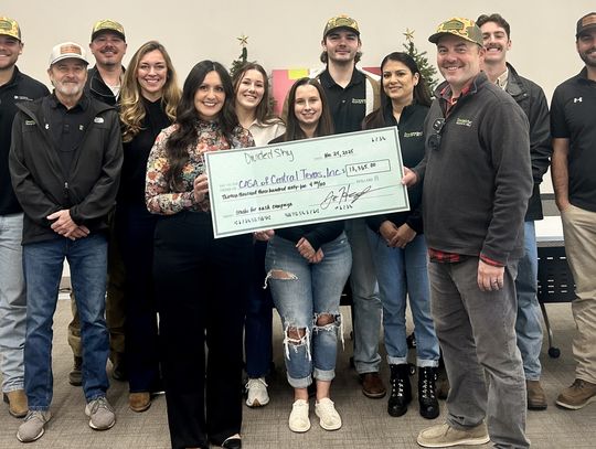 Divided Sky Roofing raises $13,365 for CASA