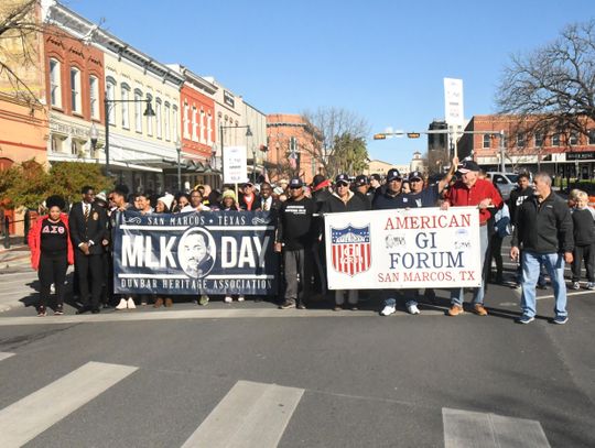 Dunbar Heritage Association,  San Marcos remember legacy of MLK