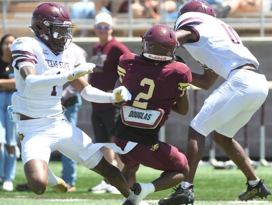 Eaton emerges as top leader for Texas State