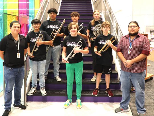 Eight Miller Middle School students are named to All-Regional Band