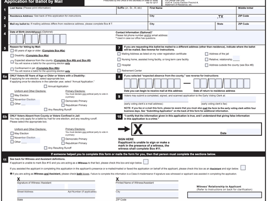 Elections office takes mail-in voting into own hands