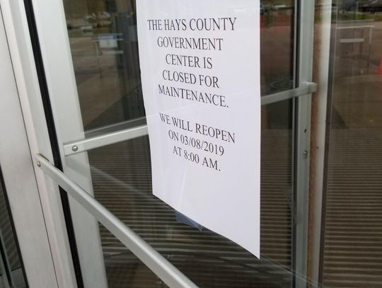 Emergency Closure at County Government Center