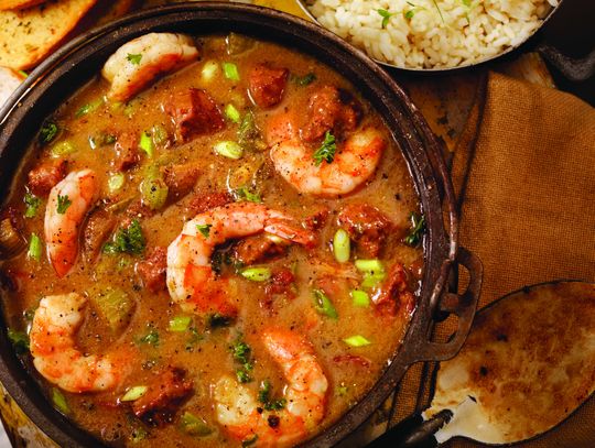 Enhance your Mardi Gras celebrations with gumbo