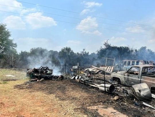 Fire crews contain blaze in rural San Marcos, cause still under investigation 