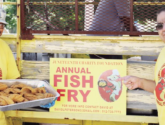 FISH FRY: Juneteenth Foundation serves up hot plates for a good cause