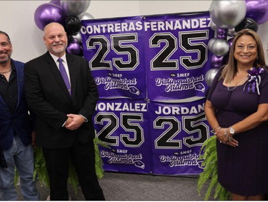 Four graduates inducted into SMEF Distinguished Alumni Association